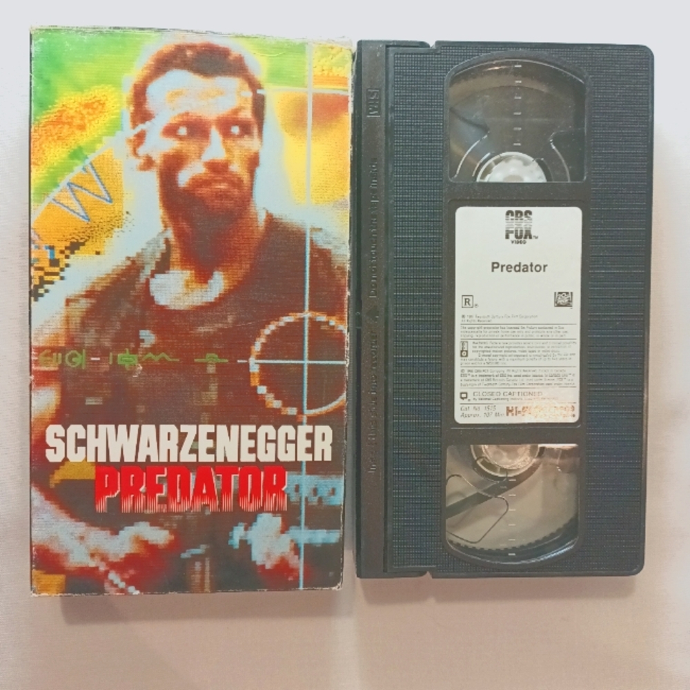 VHS Movie- Predator